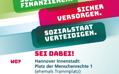 Auf nach Hannover! Protest zur Gesundheitsministerkonferenz »sicher.versorgt.überall.« am 10. Juni 2026